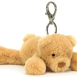 Jellycat Smudge Bear Bag Charm- AUTHENTIC